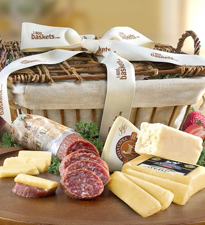 California Crafted Meat & Cheese Gift Basket